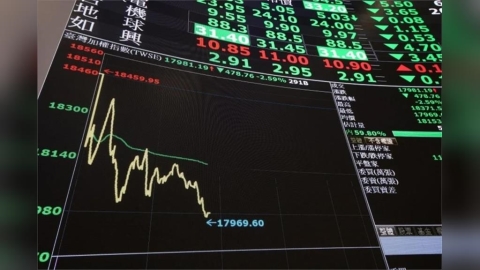 美股拖累台股開低走低 終場重挫784點、台積電失守2385元