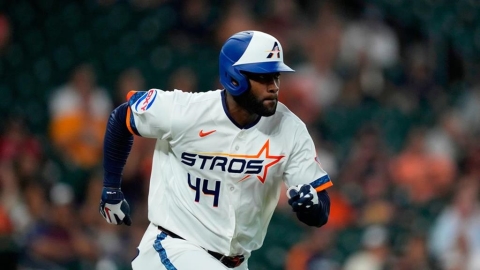 MLB(影)/相隔14年再現打擊三冠王!阿瓦瑞茲三項數據領先但都拉警報