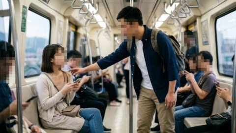 搭捷運見妹子走光「炸出核彈」！他「閉眼提醒」竟慘挨告性騷…還遭嗆「這句」網全炸鍋