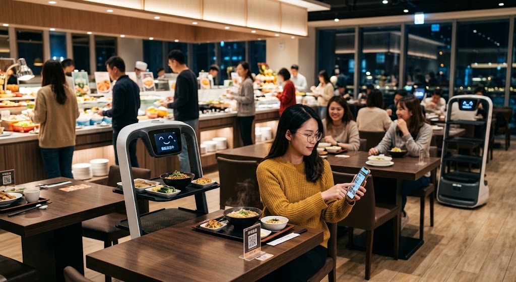 掃碼點餐、自取餐具「卻被收10%服務費」！老闆曝「收費原因」網傻眼：很討厭