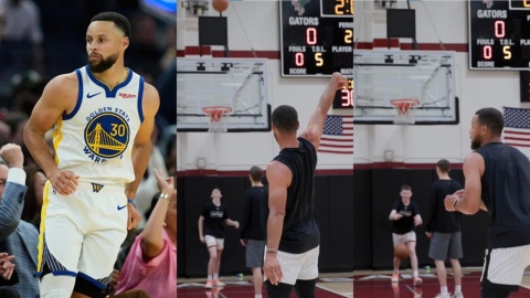 NBA(影)/咖哩就是神!準備好了不是歐北共 柯瑞連飆82顆三分網全跪了