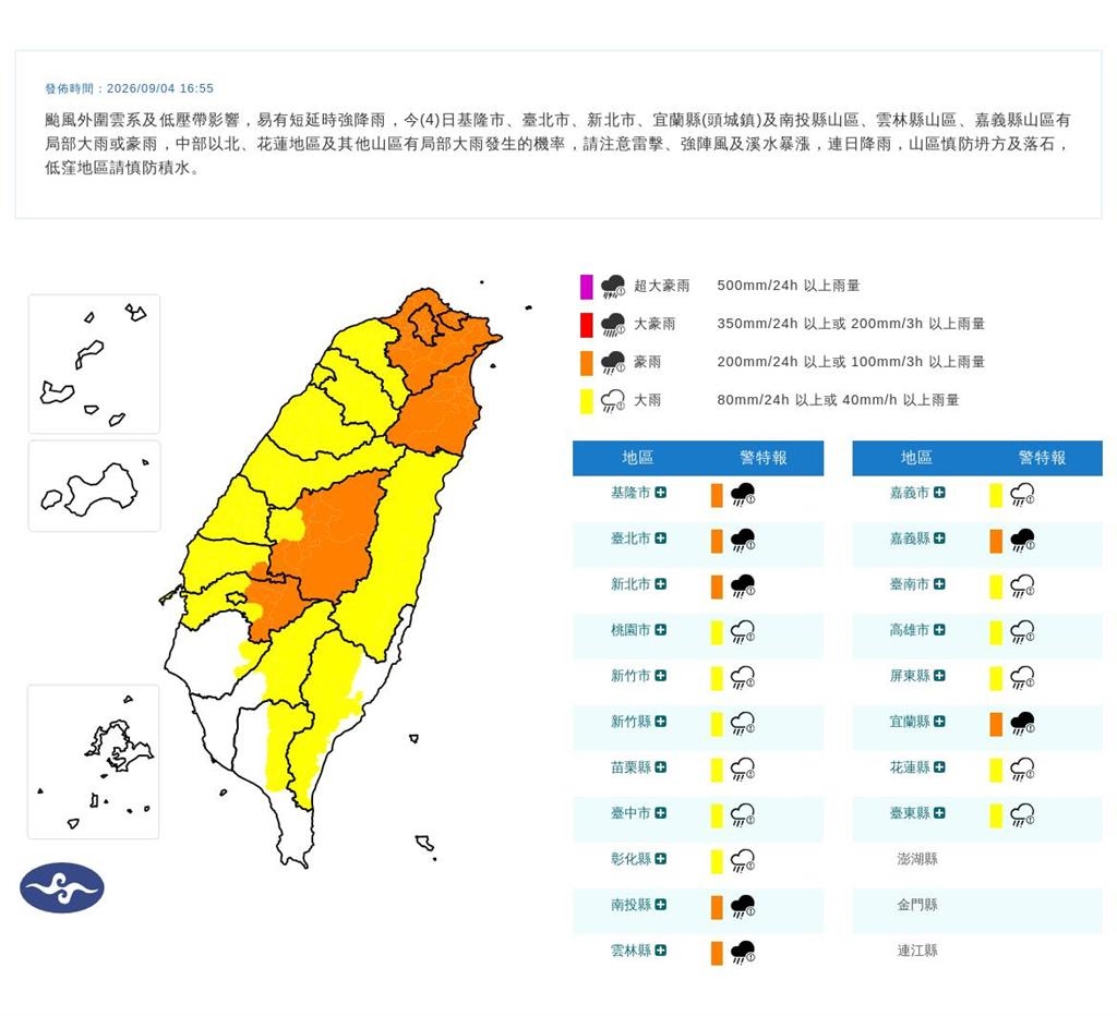 快新聞/下班注意!基隆河水位達3級警戒 雙北「這時」起陸續開放疏散門