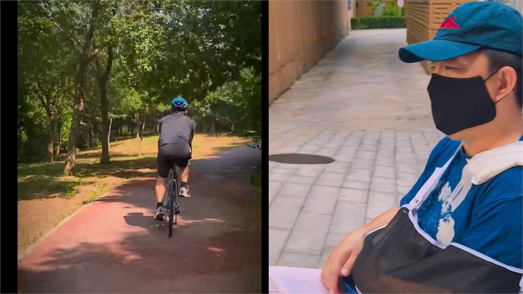 金馬影帝黃渤驚傳「騎車摔斷鎖骨」!戴氧氣面罩躺病床畫面嚇壞粉絲