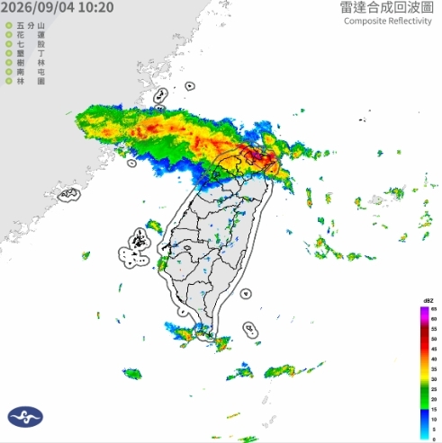 快新聞/大雷雨炸北台!新北、基隆、宜蘭列淹水警戒 範圍一次看