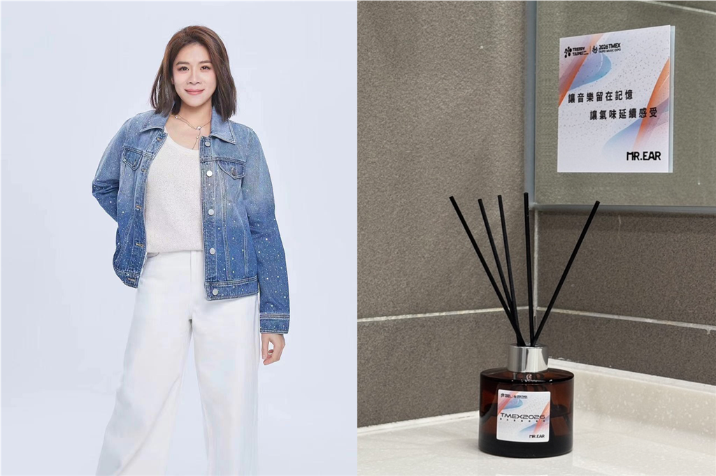 江美琪和老公林振益創立香氛品牌(照片提供:耳朵先生)