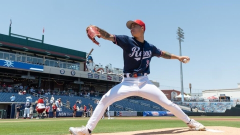 MiLB(影)/「玉米」林昱珉4.2局飆5K!距創個人生涯新高紀錄僅剩最後一步