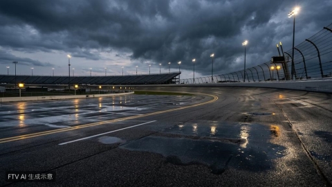 NASCAR達靈頓排位賽因雨取消　Tyler Reddick奪桿位起跑