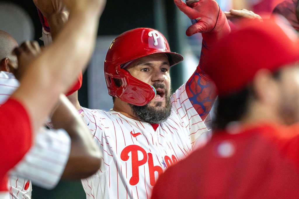 MLB(影)/「洗碗伯」本季41轟出爐!火力持續炸裂費城人逼近東區龍頭