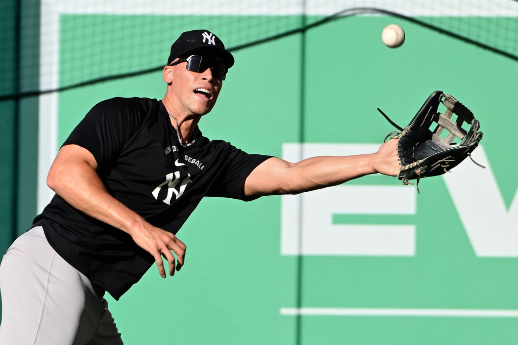 MLB(影)/「法官」真的快回來了!賈吉歸隊進入倒數洋基卻又傳外野傷兵
