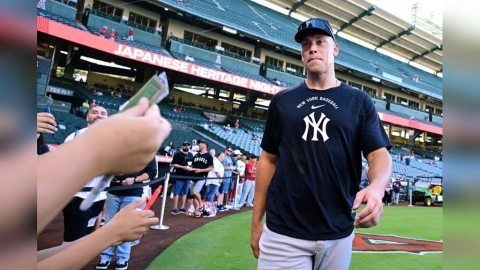 MLB(影)/「法官」真的快回來了!賈吉歸隊進入倒數洋基卻又傳外野傷兵