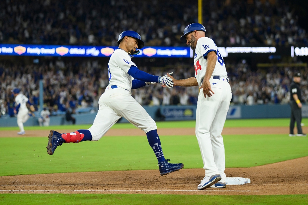 MLB(影)／真的有天天打出三分砲的啦！貝茲逆轉全壘打道奇拿下四連勝