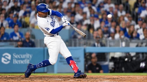 MLB(影)/真的有天天打出三分砲的啦!貝茲逆轉全壘打道奇拿下四連勝