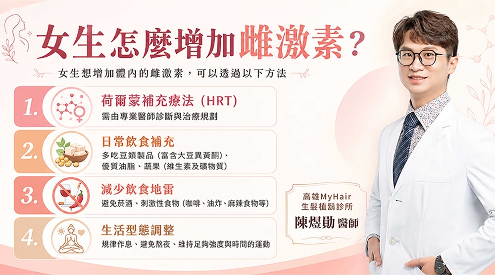 女性落髮、經期不規律和雌激素有關嗎?認識荷爾蒙變化與健康管理重點