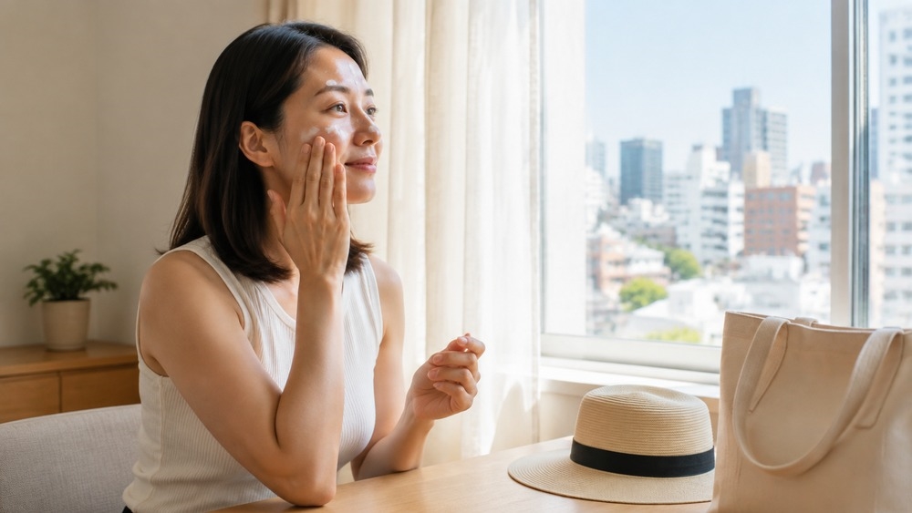 圖說：外在保養先處理清潔、保水與防護；日常營養補充可作為養顏保養中的另一項安排。