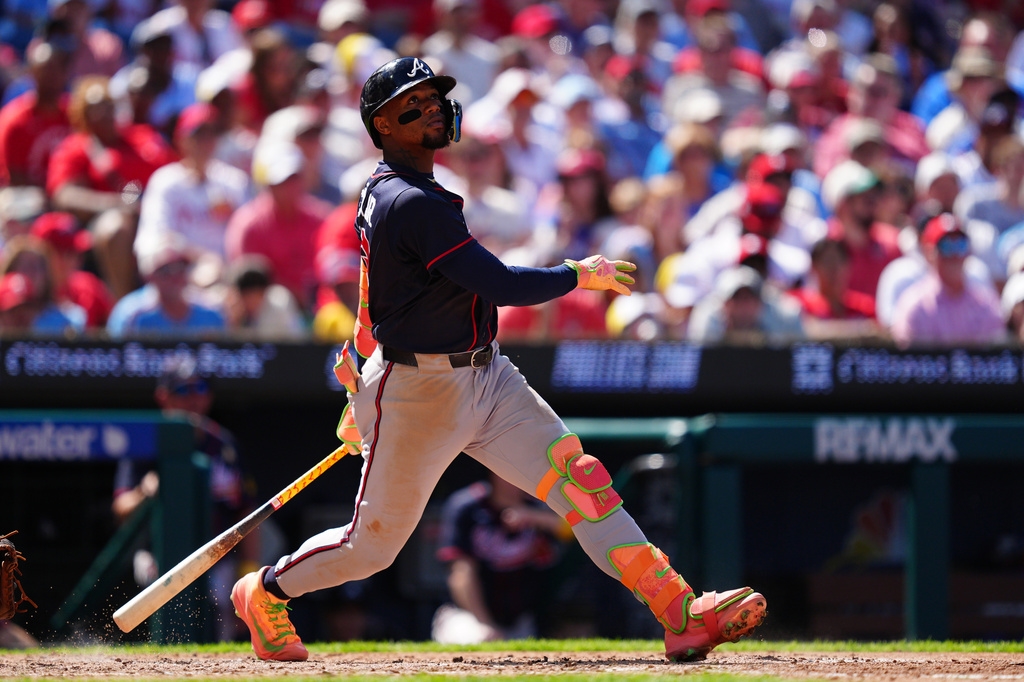 MLB(影)／「我就愛你們噓我！」小阿庫尼亞轟破百英里火球32秒慢跑狠酸費城主場