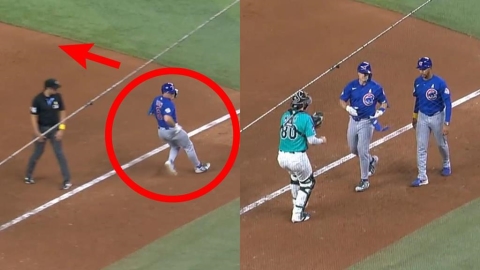 MLB(影)/欸抓到囉!捕手「神判斷」對手意圖 自家球隊小編狂吹:IQ1000