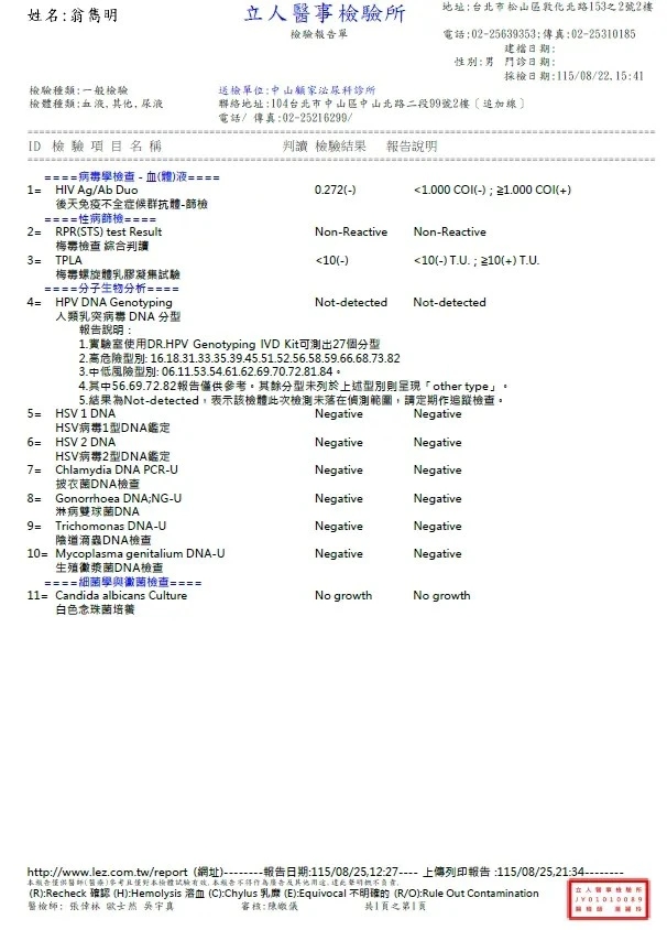 Joeman曬報告自清。(取自Joeman threads)