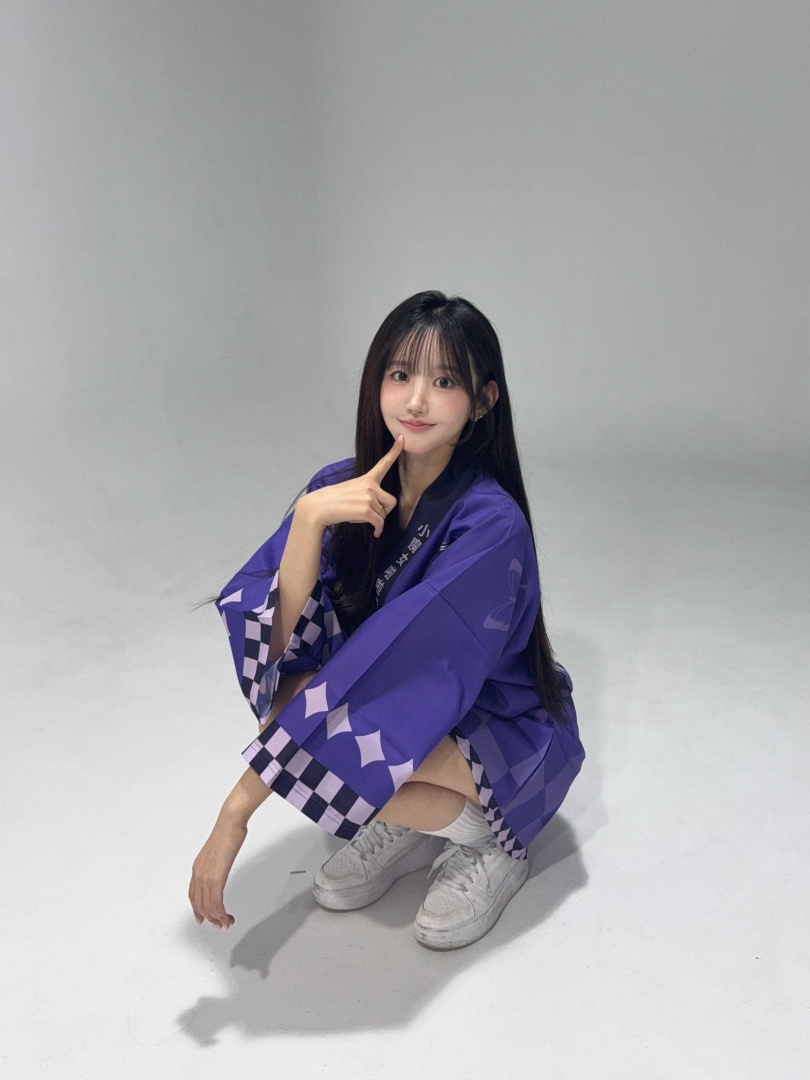 去年RuRu受邀來台加盟連莊小魔女啦啦隊，今年被終止合作轉戰排球場。（圖／翻攝自RuRu IG ）