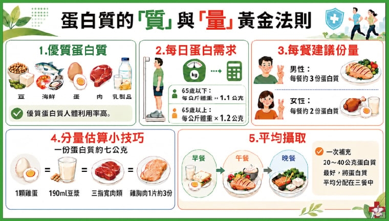 肌少症不是長輩才會有 營養師教戰蛋白質這樣吃才有效