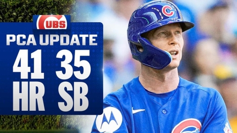 MLB(影)/真要拚!PCA趕進度「40轟40盜」M5 單場「雙盜壘」還炸全壘打