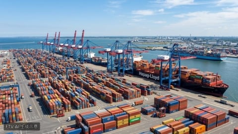 全球AI熱潮帶動科技需求 中國8月出口年增25%