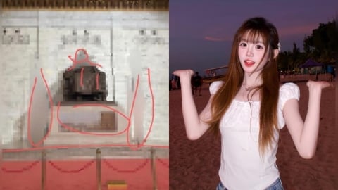正妹偶像衝中正紀念堂「嗨打卡中國台灣」!回祖國竟翻車「慘遭鐵拳」小粉紅崩潰了