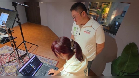 獨!熱血愛海線 議員拚連任自製競選歌 AI協作歌詞玩創意