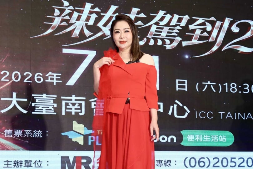 金曲台語歌后張秀卿與前夫林宏銘,離婚19年後依然保持良好互動。(圖/侯世駿攝)