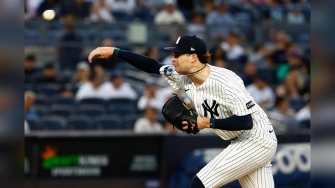 MLB(影)/洋基又養出怪物!史利特勒7局飆10K「0保送」 超狂紀錄大聯盟第一