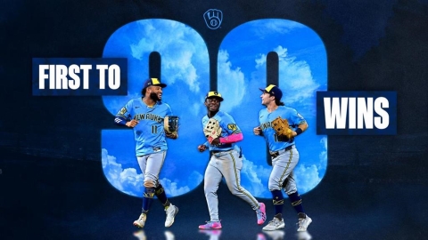 MLB(影)/釀酒人的球迷真的都醉了!9局下超神逆轉成為大聯盟第一支90勝勁旅