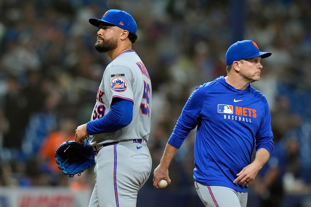 MLB(影)/前5局連續解決15位打者表現超猛!大都會左投第6局卻突然鳥掉被狂轟