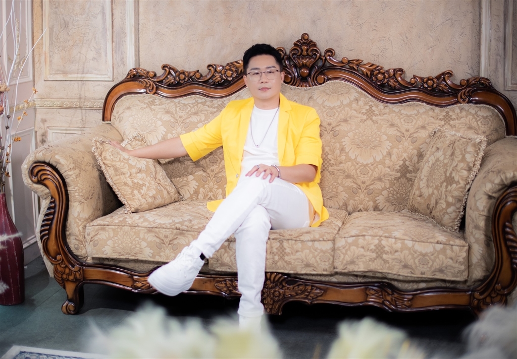 林上皓從小懷歌手夢,如今終於發片也圓了父親心願(圖/音圓唱片提供)