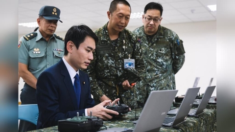 無人機闖清泉崗迫IDF停訓　陳冠廷：建快速反制SOP納「軟硬殺」