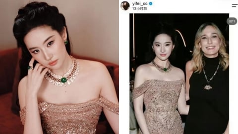 劉亦菲被罵到刪文！合照「切掉越南女星」只留CEO　本尊大方回應：我會再努力