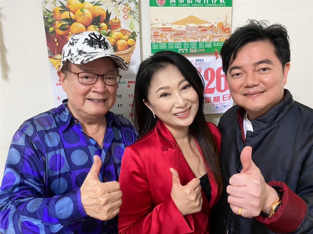 林宏銘在演藝圈人脈甚廣,與王瑞霞、劉福助交情很好(照片提供:林宏銘)