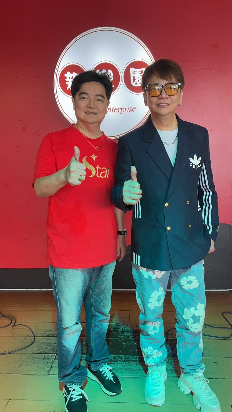 林宏銘與袁小迪是結拜兄弟(照片提供:林宏銘)