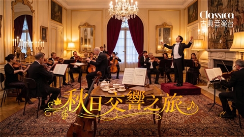 《秋日交響之旅》9/12開播 每週六晚上九點 歐洲經典交響樂陪你度過詩意秋夜