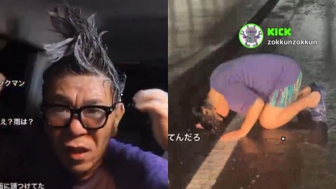 網紅暴雨天開直播「整頭埋進髒水洗頭」!3天後突「發燒、血尿」送醫搶救下場超慘
