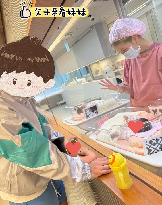 愷樂爆嫁給上海醫師!老公首現身「帶兒子隔窗探望」她笑:先生花的錢