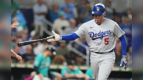 MLB(影)/道奇球星「自由人」膝傷麻煩大了!打擊和守備都受影響下一場坐板凳