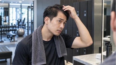 上健身房會禿頭?皮膚科醫師說明運動、DHT與雄性禿之間的關聯