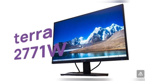 「開箱」terra 2771W – 2K 120Hz 只要三千五?!平價螢幕不一樣了!