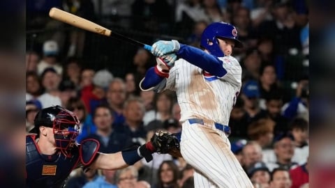 MLB(影)／PCA本季第42轟出爐！追平小熊隊史左打單季全壘打紀錄
