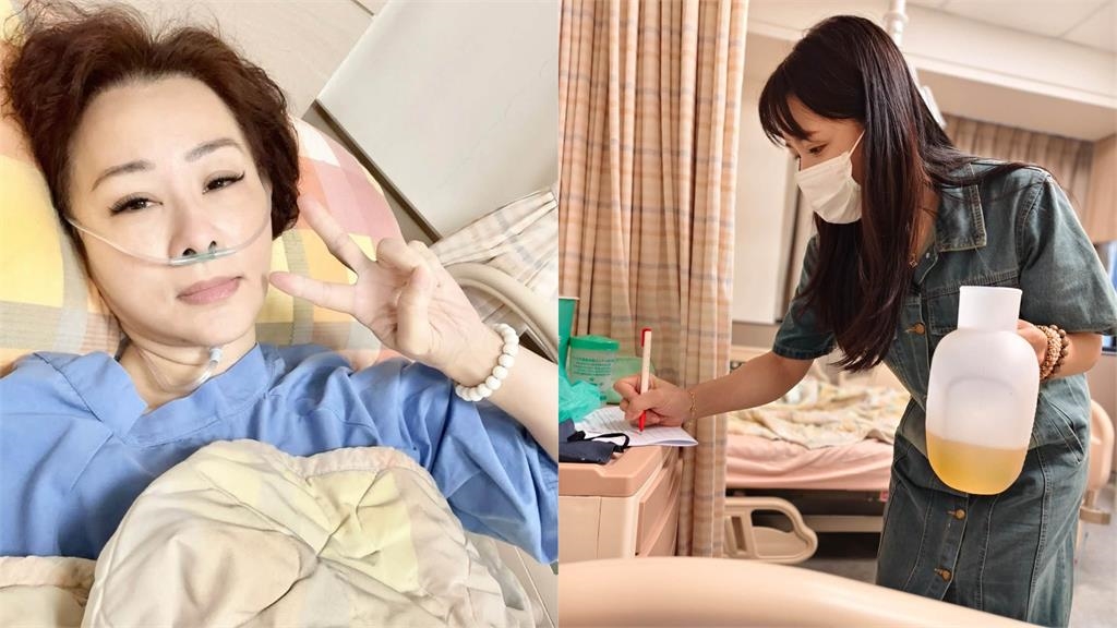 兵家綺突曬病床照!大咖女星當看護換尿壺 她讚:比男人還可靠