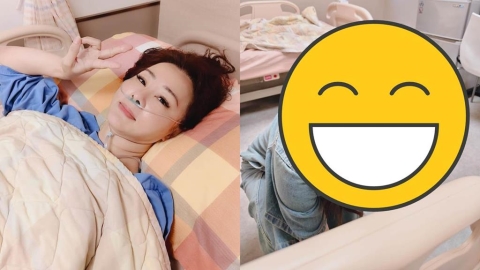 兵家綺突曬病床照!大咖女星當看護換尿壺 她讚:比男人還可靠