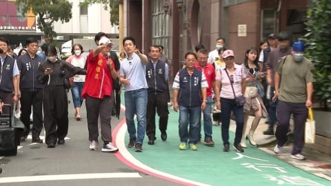 台北安心行! 蔣萬安視察 師大商圈"行人友善"設置成果