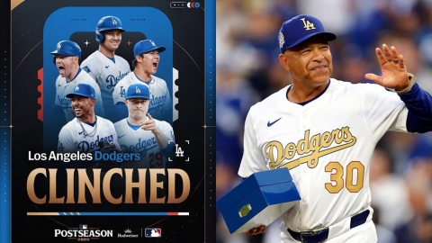 MLB(影)/連14年闖進季後賽!道奇總ㄟ霸氣:這還不是「全力躲型態」