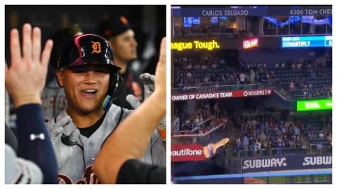MLB(影)/首位在加拿大開轟的台灣人!李灝宇轟上第2層看台主播驚呼:到底多強壯