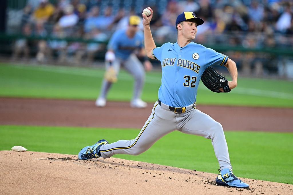 MLB(影)/100英里火球突破1千顆!米肖羅斯基投手雙冠王釀酒人封王M1