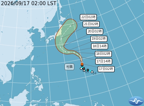 快新聞／東北季風減弱各地回溫！中南部上看33度　輕颱「杜鵑」生成路徑曝光